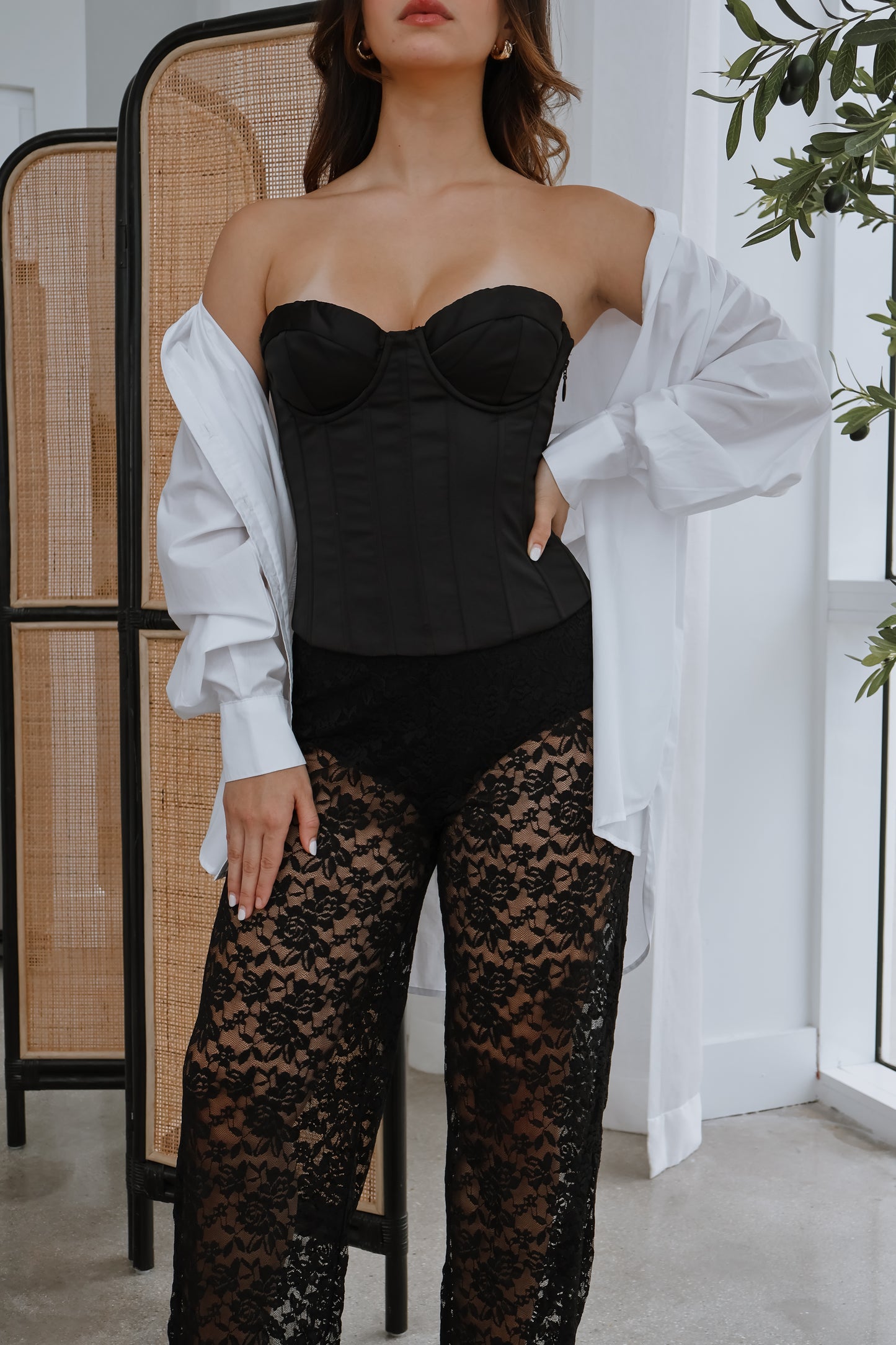 FLORAL PANTS